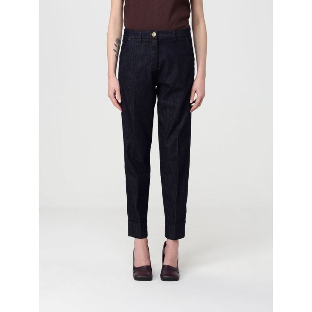 Mason's Women Stretch Cotton Straight Trousers Mason's